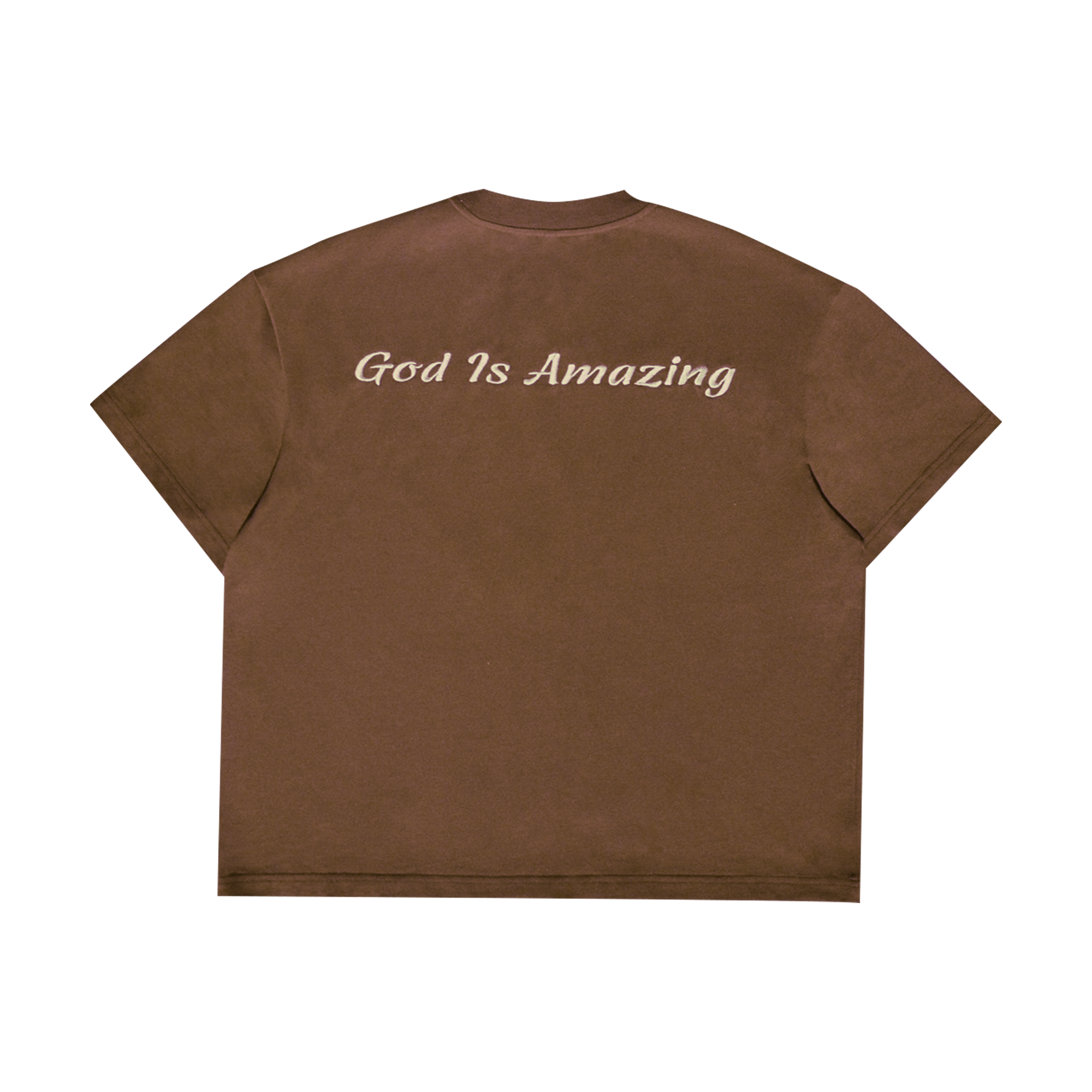 God Is Amazing Tee – Chocolate